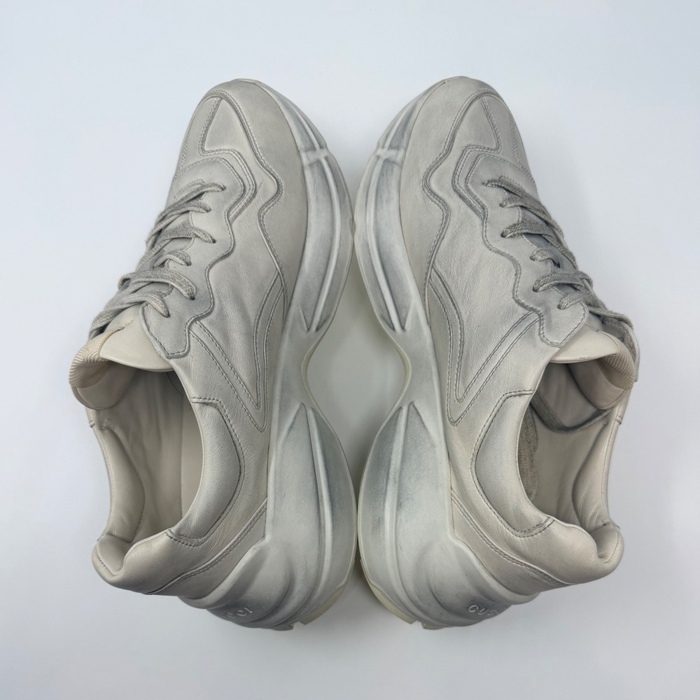 Gucci Rhyton Lips Leather Sneaker Size 9 US 8 Gucci - Picture 4 of 10